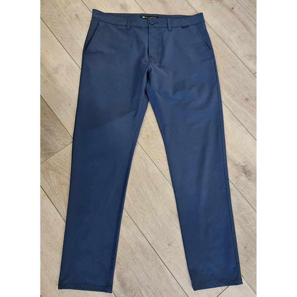Travis Mathew Men's  Pants Performance Golf Size 34 Blue Athleisure Activewear